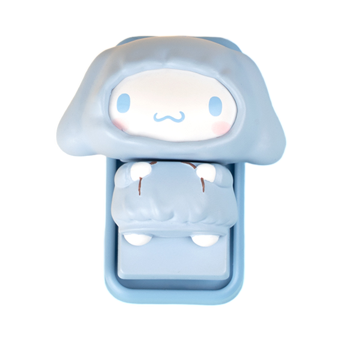 로이체 x 산리오 캐릭터즈 피규어 키캡 키링 시나모롤(Royche x Sanrio Characters Figure Keycap Keyring Cinnamoroll)