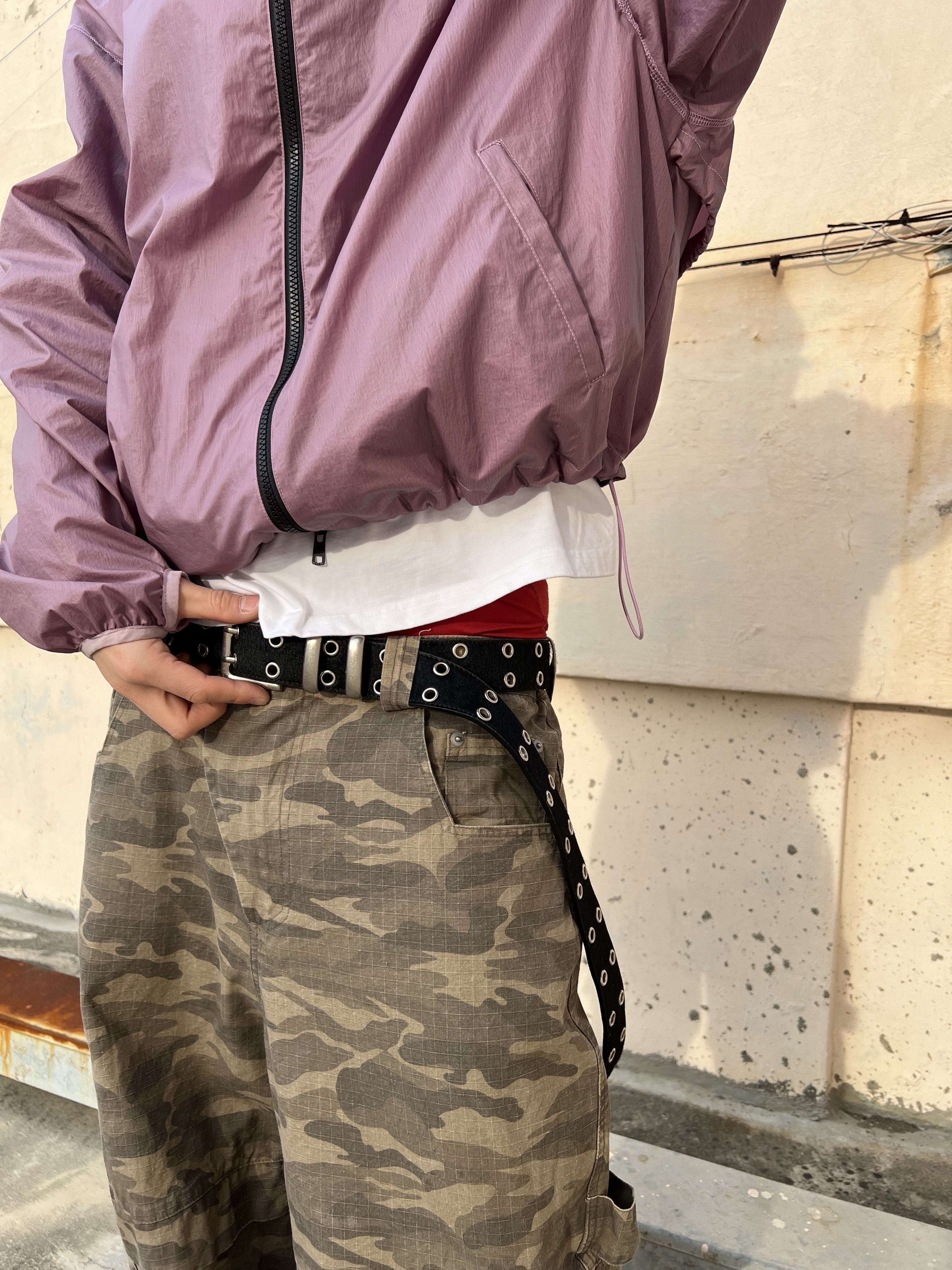 [KREAM Exclusive] Kamien Titan Baggy Pants Kream Camo, Kamien Shift Shell Jacket Exclusive 착용 스타일 - 2