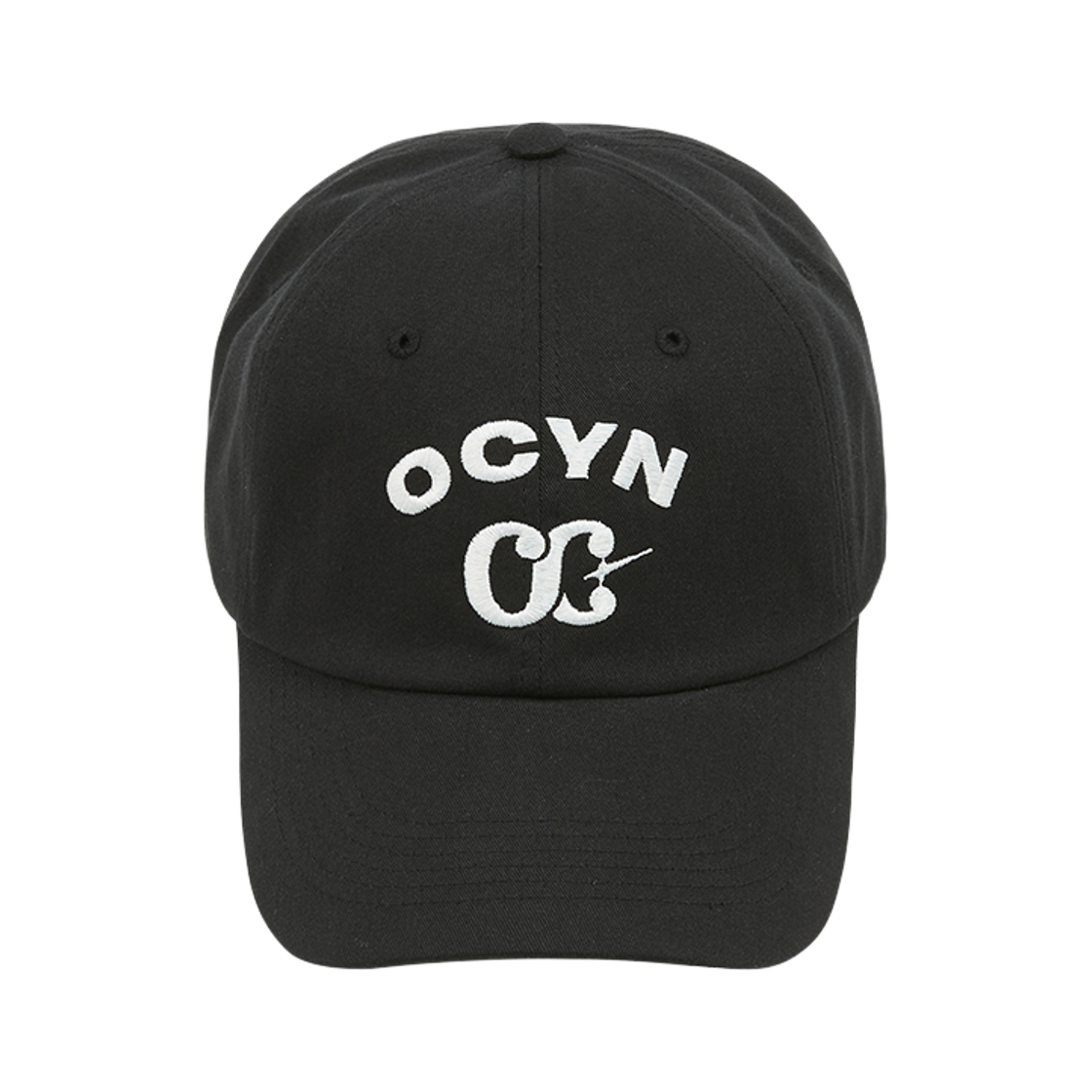 오브콜스와이낫 OCYN 베이직 6 패널 캡 블랙(ofcoursewhynot OCYN Basic 6 Pannel Cap Black)