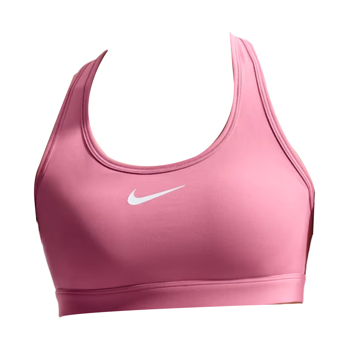 DX6822-641 (W) Nike Swoosh Medium Support Padded Sports Bra Peony White - Asia
