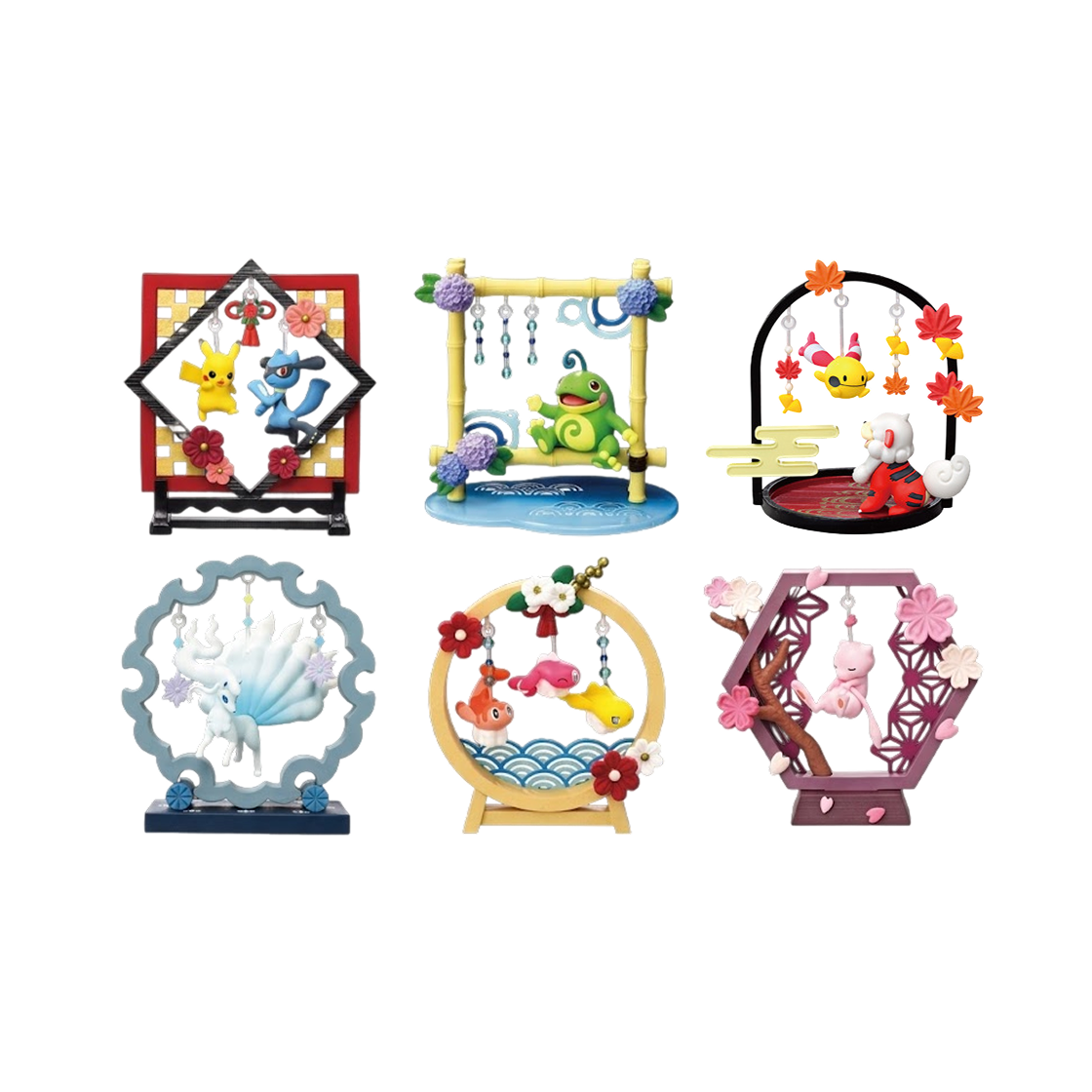 리멘트 포켓몬스터 훈와리 유라링 (6개입)(Re-Ment Pokemon Funwari Yurarin (6 Blind Boxes)) - 2