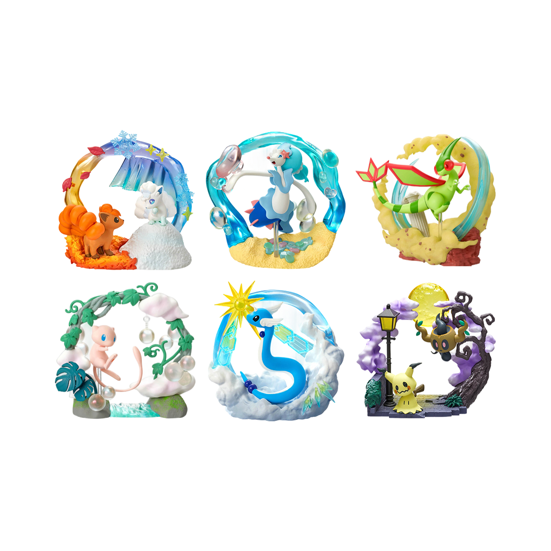 리멘트 포켓몬스터 서큘러 디오라마 컬렉션 2탄 반짝임의 순간 (6개입)(Re-Ment Pokemon Circular Diorama Collection 2 Shining Moment (6 Blind Boxes)) - 2