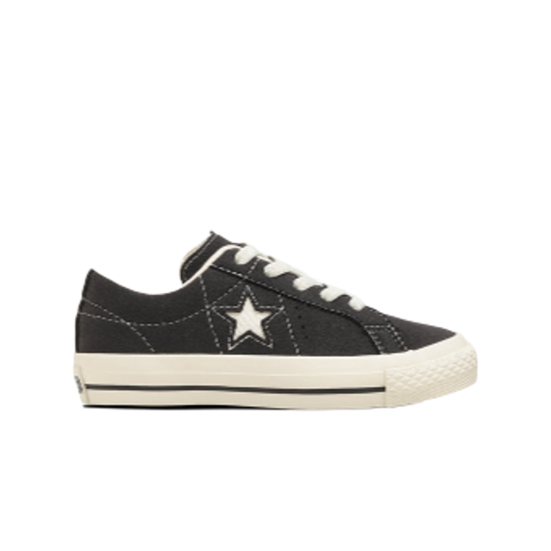 37303871 (Kids) Converse One Star Easyon Black