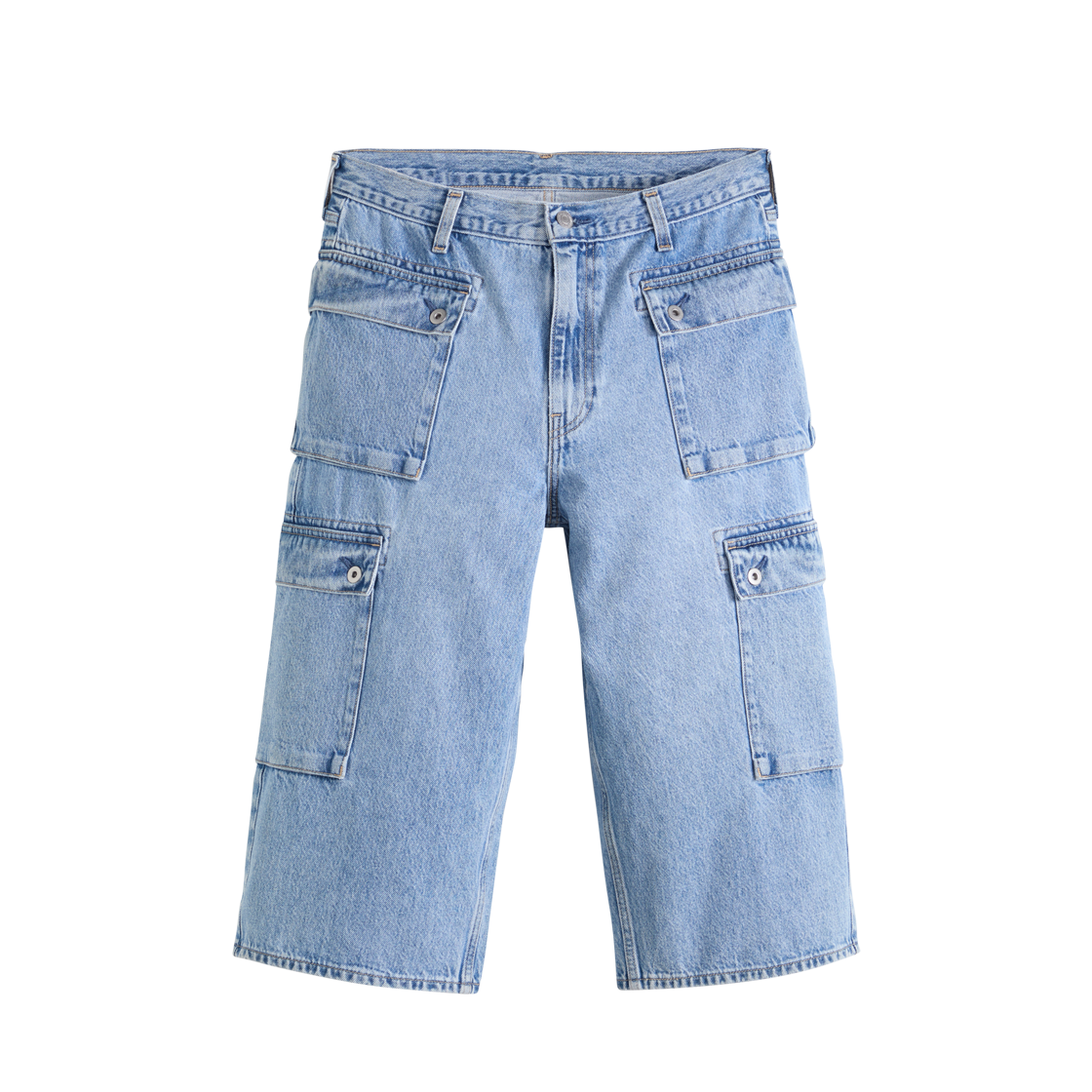 리바이스 478 배기 카프리 카고 미디엄 인디고(Levi's 478® Baggy Capri Cargo Midium Indigo) - 1