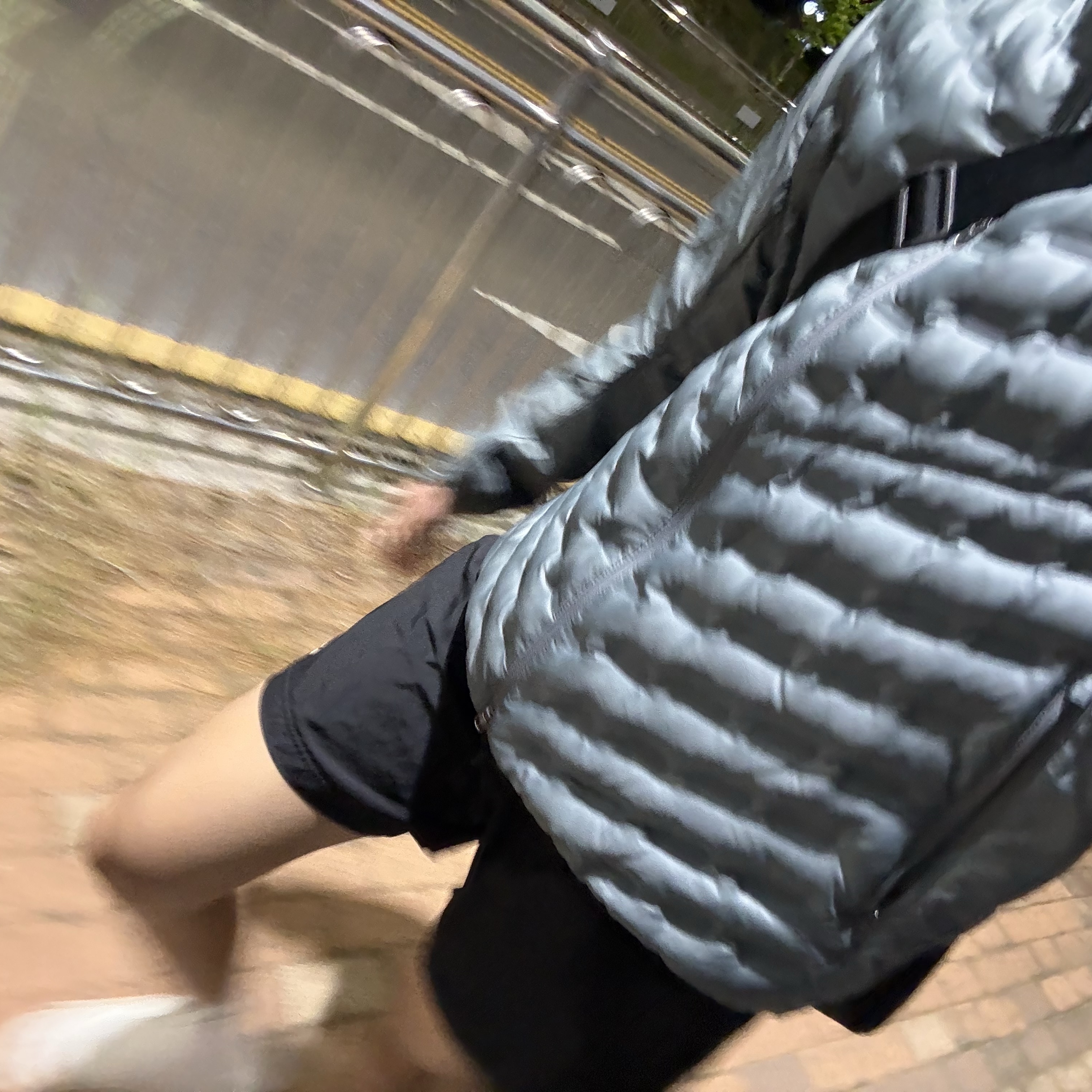 Nike Therma-Fit ADV Aeroloft Repel Down Running Jacket Smoke Grey - Asia 착용 스타일