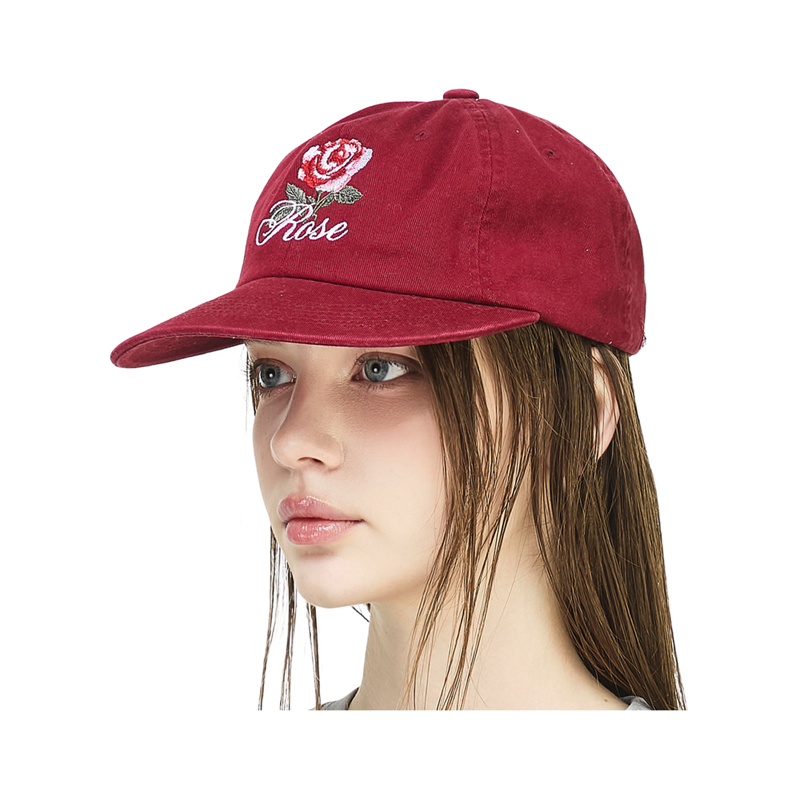 더그레이티스트 로즈 볼캡 버건디(The Greatest Rose Ballcap Burgundy) - 2