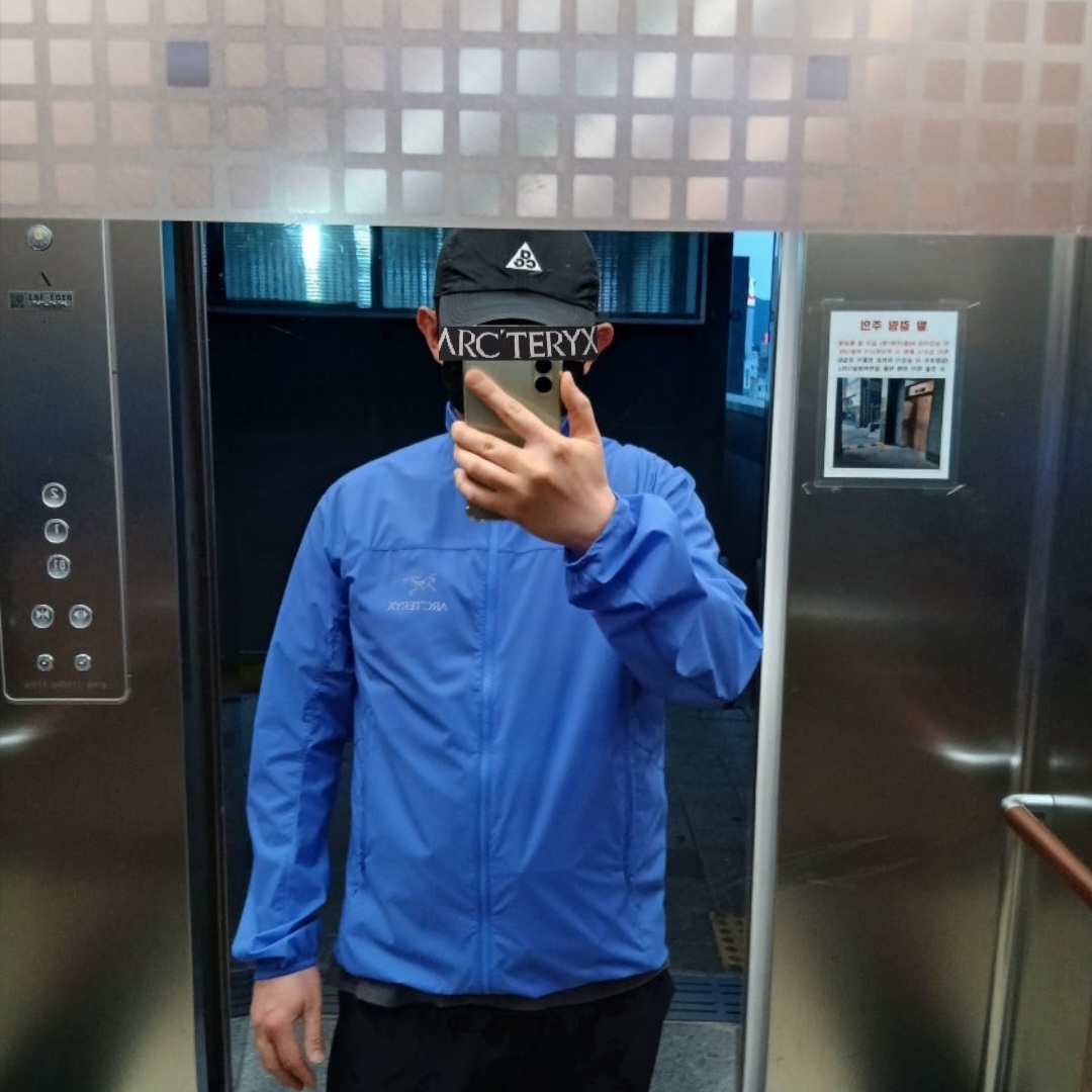 Nike ACG Trail Cap Black, Arc'teryx Squamish Jacket Vitality 착용 스타일 - 1