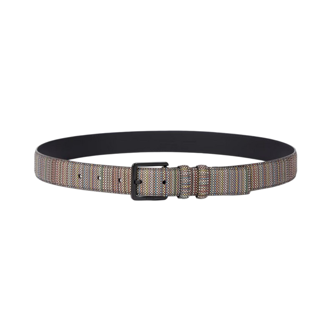 폴 스미스 코티드 캔버스 벨트 시그니쳐 스트라이프(Paul Smith Coated Canvas Belt Signature Stripe)