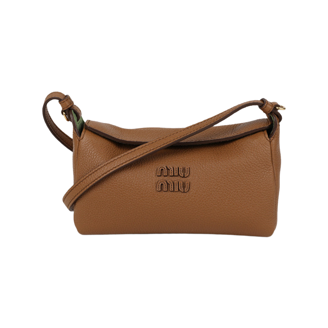 미우 미우 레더 파우치 카멜(Miu Miu Leather Pouch Camel)