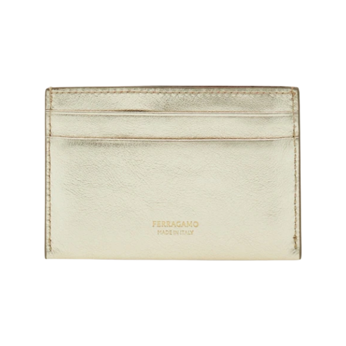 페라가모 간치니 크레딧 카드 홀더 샴페인(Ferragamo Gancini Credit Card Holder Champagne) - 2