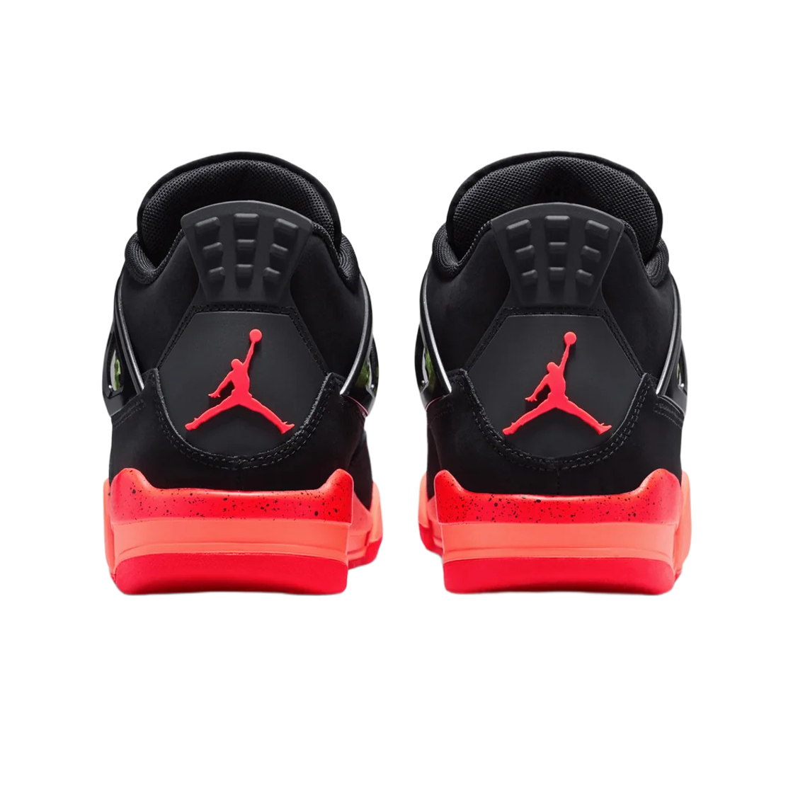 (GS) 조던 4 레트로 블랙 인프라레드 23((GS) Jordan 4 Retro Black Infrared 23) - 3