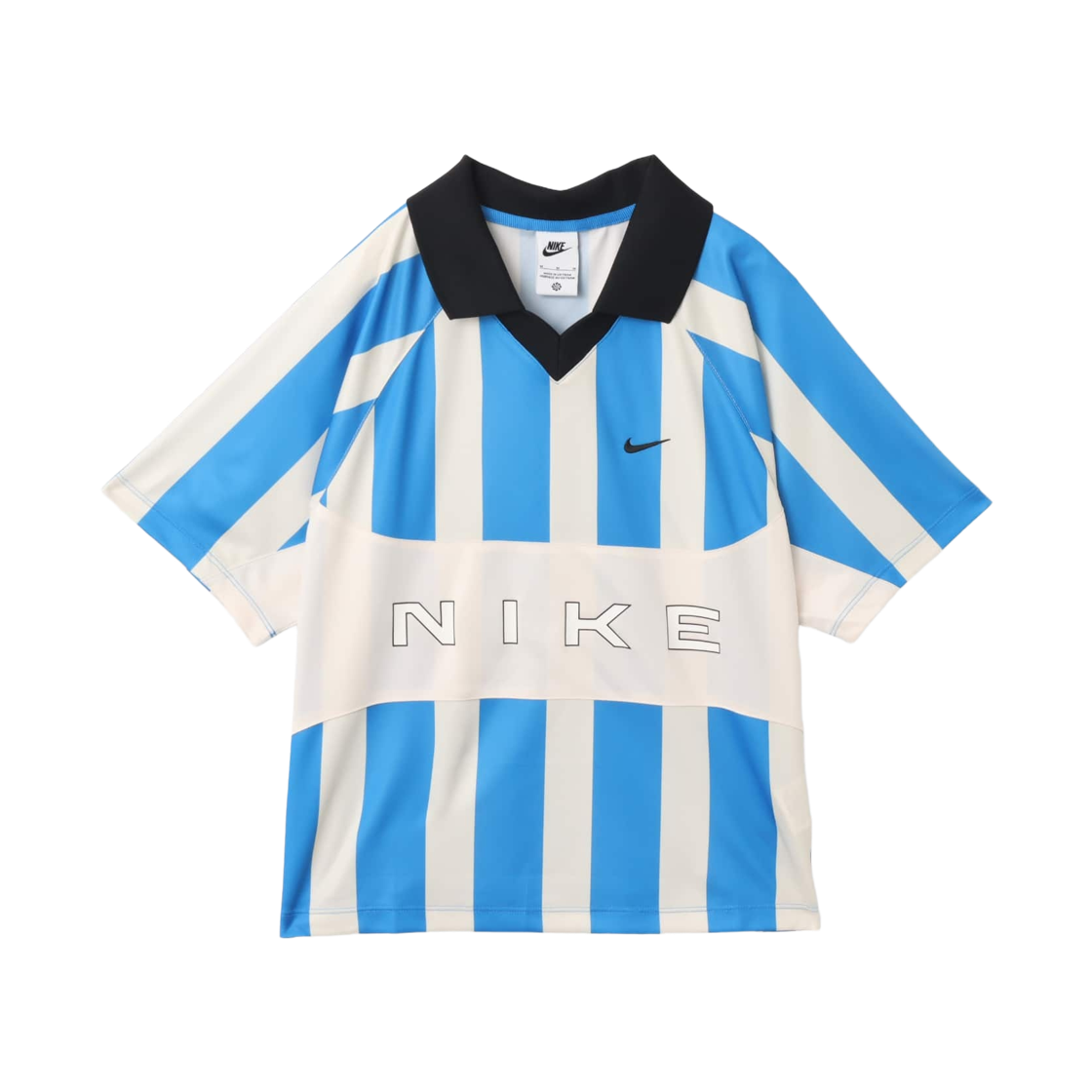 (W) 나이키 NSW 오버사이즈 저지 라이트 포토 블루 초크 - 아시아((W) Nike NSW Oversized Jersey Light Photo Blue Chalk - Asia) - 1