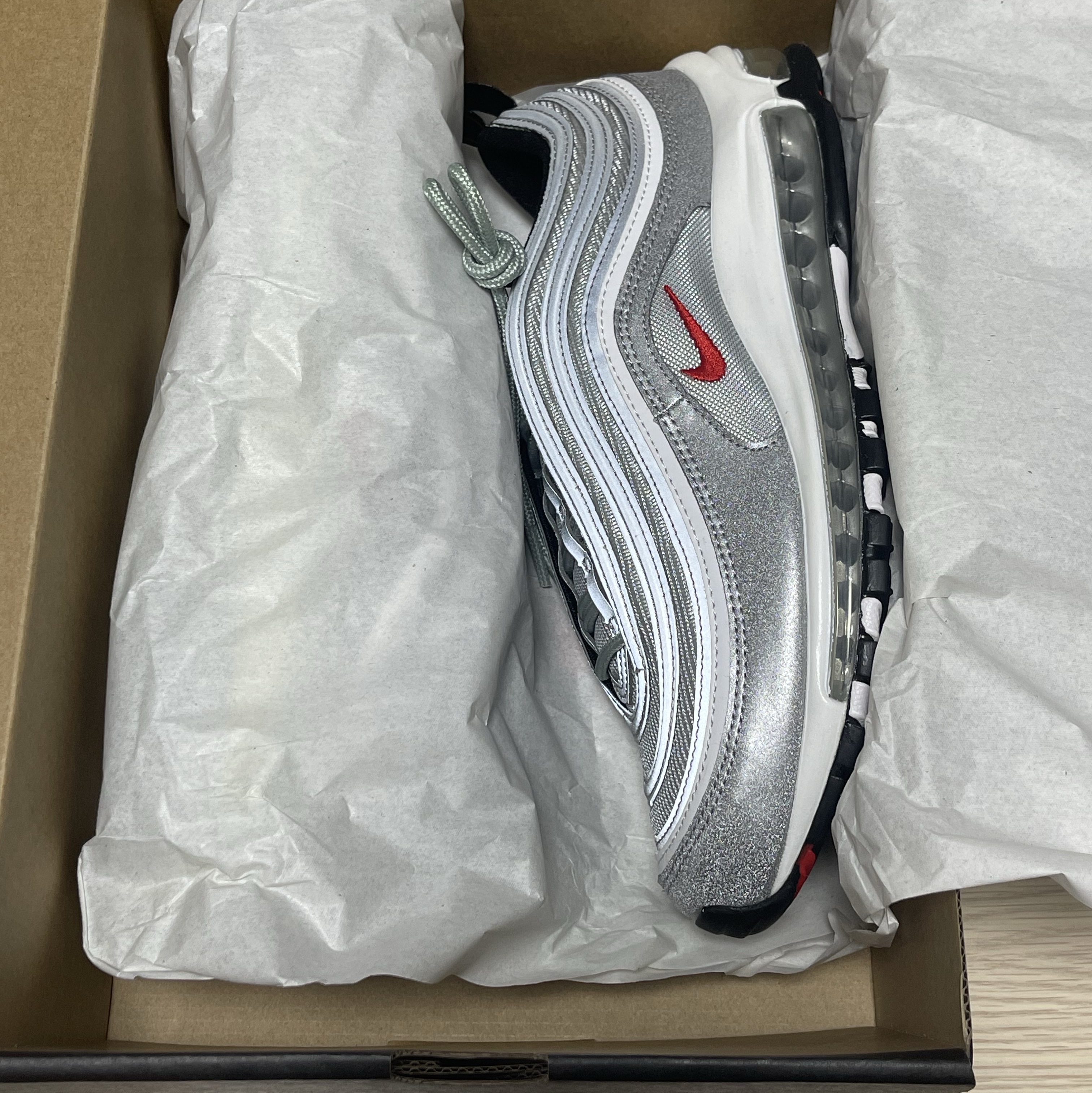 Nike Air Max 97 OG Silver Bullet 2022 착용 스타일 - 2