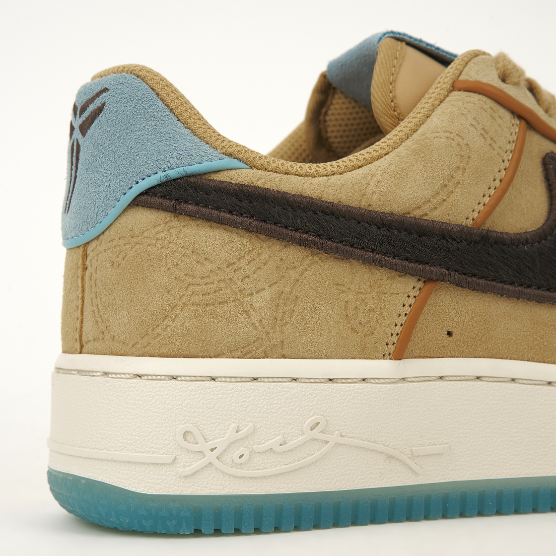 나이키 x 코비 브라이언트 에어포스 1 로우 프로트로 트와인 바로크 브라운(Nike x Kobe Bryant Air Force 1 Low Protro Twine Baroque Brown) - 8