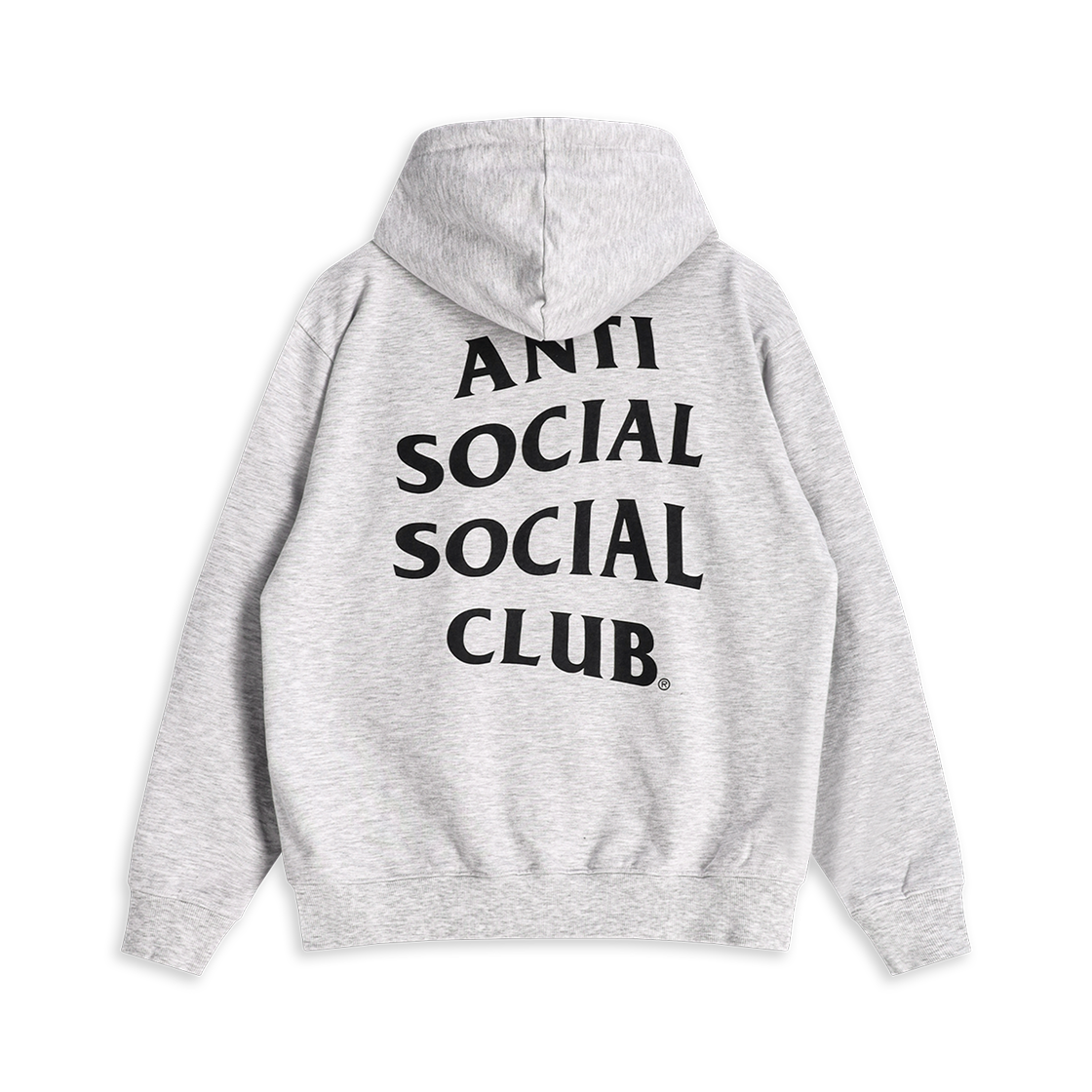 안티 소셜 소셜 클럽 오지 로고 후드 집 - 헤더 그레이(Anti Social Social Club OG Logo Hood Zip Heather Grey) - 2
