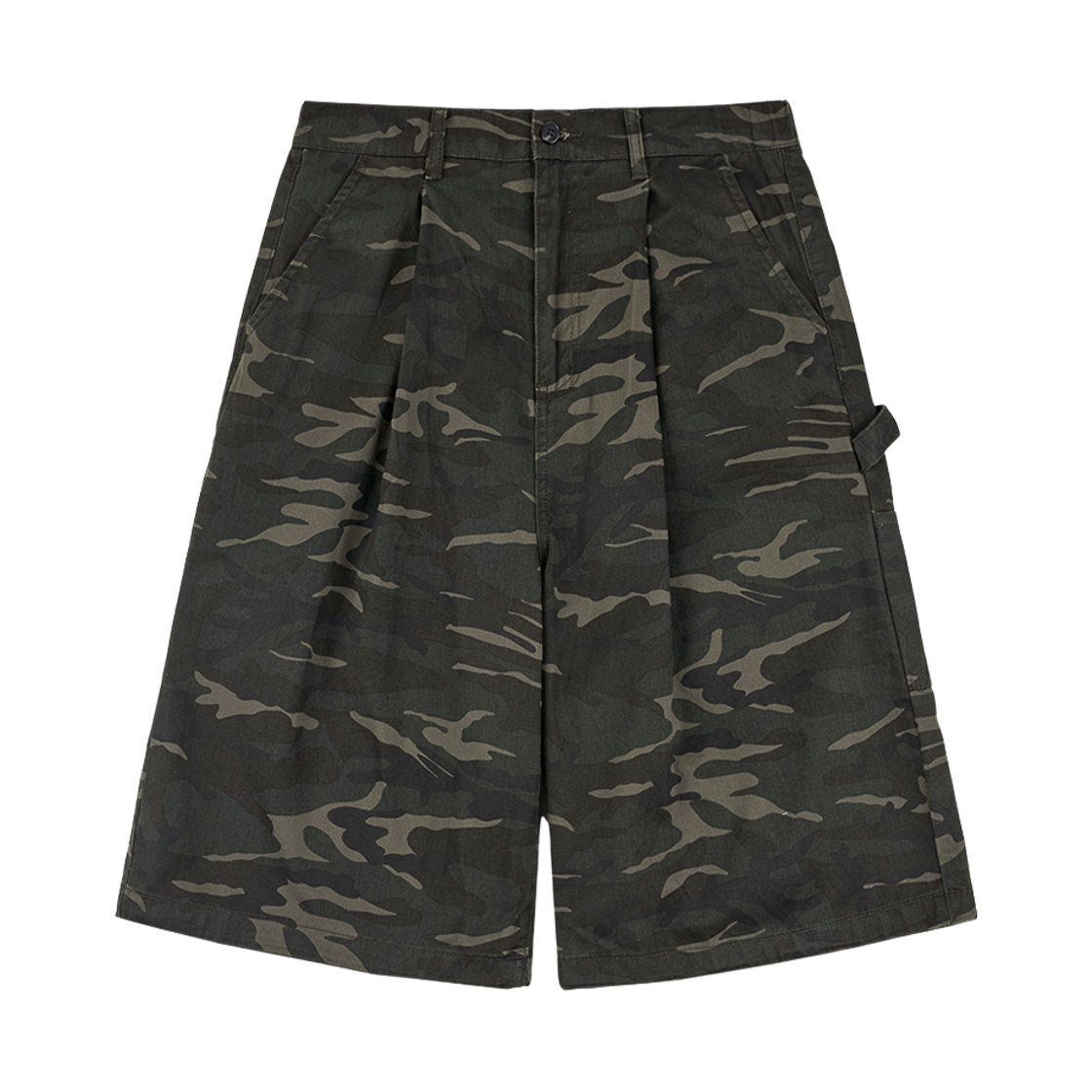 ND_PT_002 NODI Dead Sound Society Camo Bermuda Pants