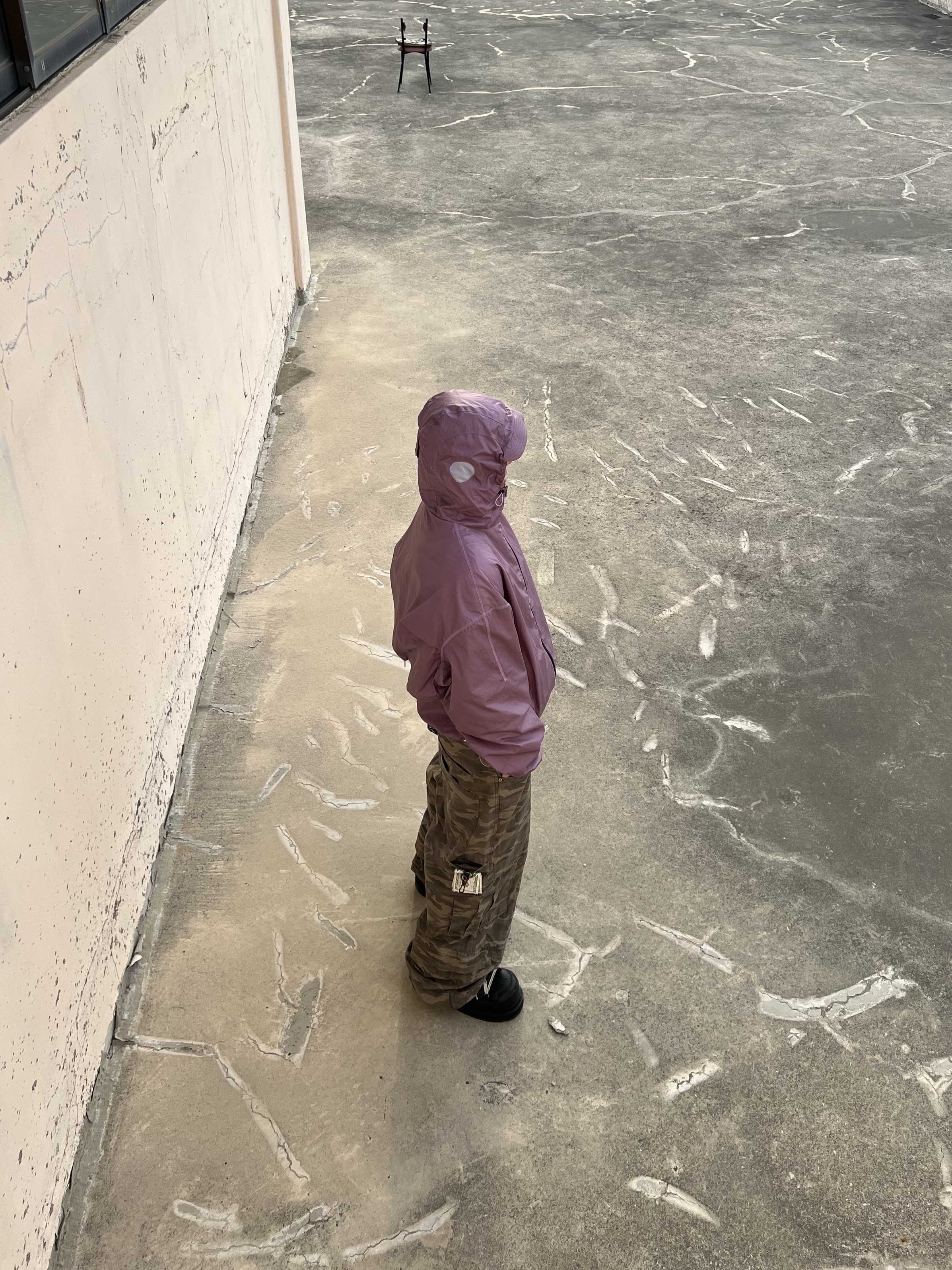 [KREAM Exclusive] Kamien Titan Baggy Pants Kream Camo, Kamien Shift Shell Jacket Exclusive 착용 스타일 - 4