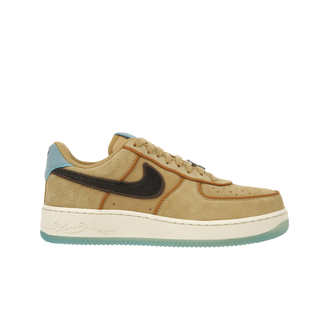 나이키 x 코비 브라이언트 에어포스 1 로우 프로트로 트와인 바로크 브라운(Nike x Kobe Bryant Air Force 1 Low Protro Twine Baroque Brown) - 1