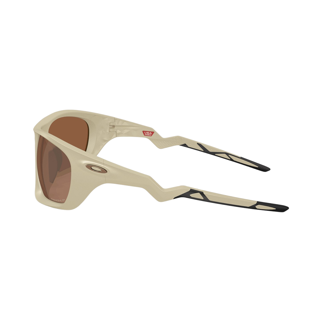 오클리 라테랄리스 매트 샌드 프레임 프리즘 텅스텐 이리듐 폴러라이즈드 렌즈 하이 브릿지 핏(Oakley Lateralis Matte Sand Frame Prizm Tungsten Iridium Polarized Lenses High Bridge Fit) - 3