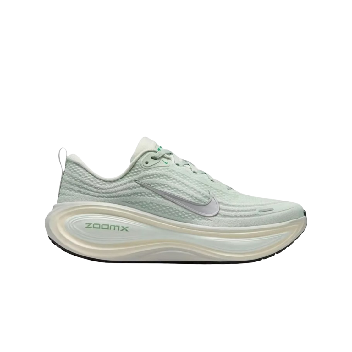 HV8154-004 (W) Nike Vomero Plus Light Silver Barely Green