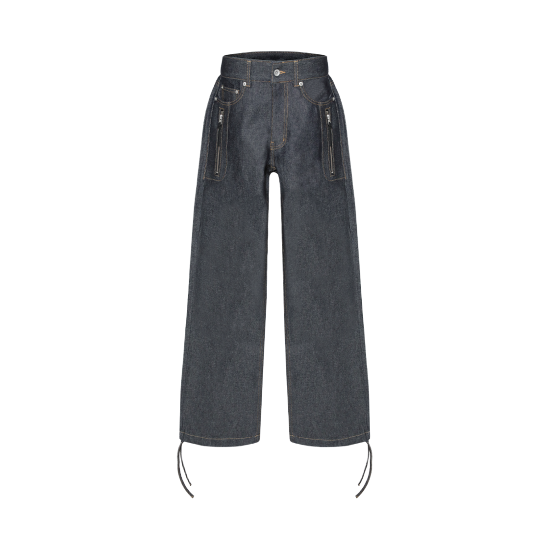 엠제이디 로우라이즈 듀얼 지퍼 데님 인디고(MJD LOW-RISE DUAL ZIP DENIM INDIGO)
