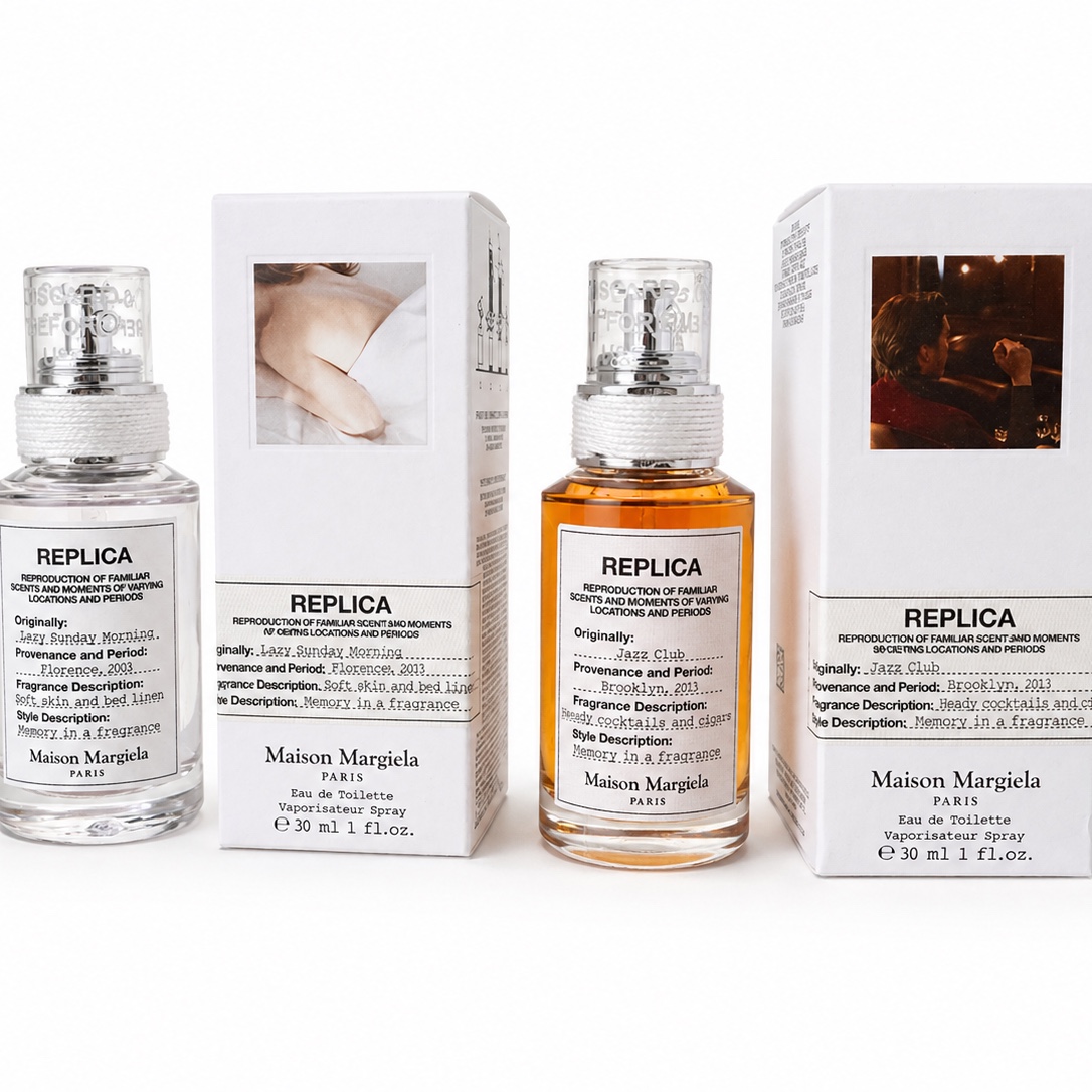 Maison Margiela Replica Jazz Club Eau De Toilette 30ml, Maison Margiela Replica Lazy Sunday Morning Eau De Toilette 30ml 착용 스타일