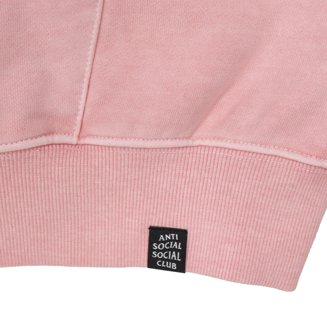 안티 소셜 소셜 클럽 오지 로고 후드 집 - 핑크(Anti Social Social Club OG Logo Hood Zip Pink) - 6