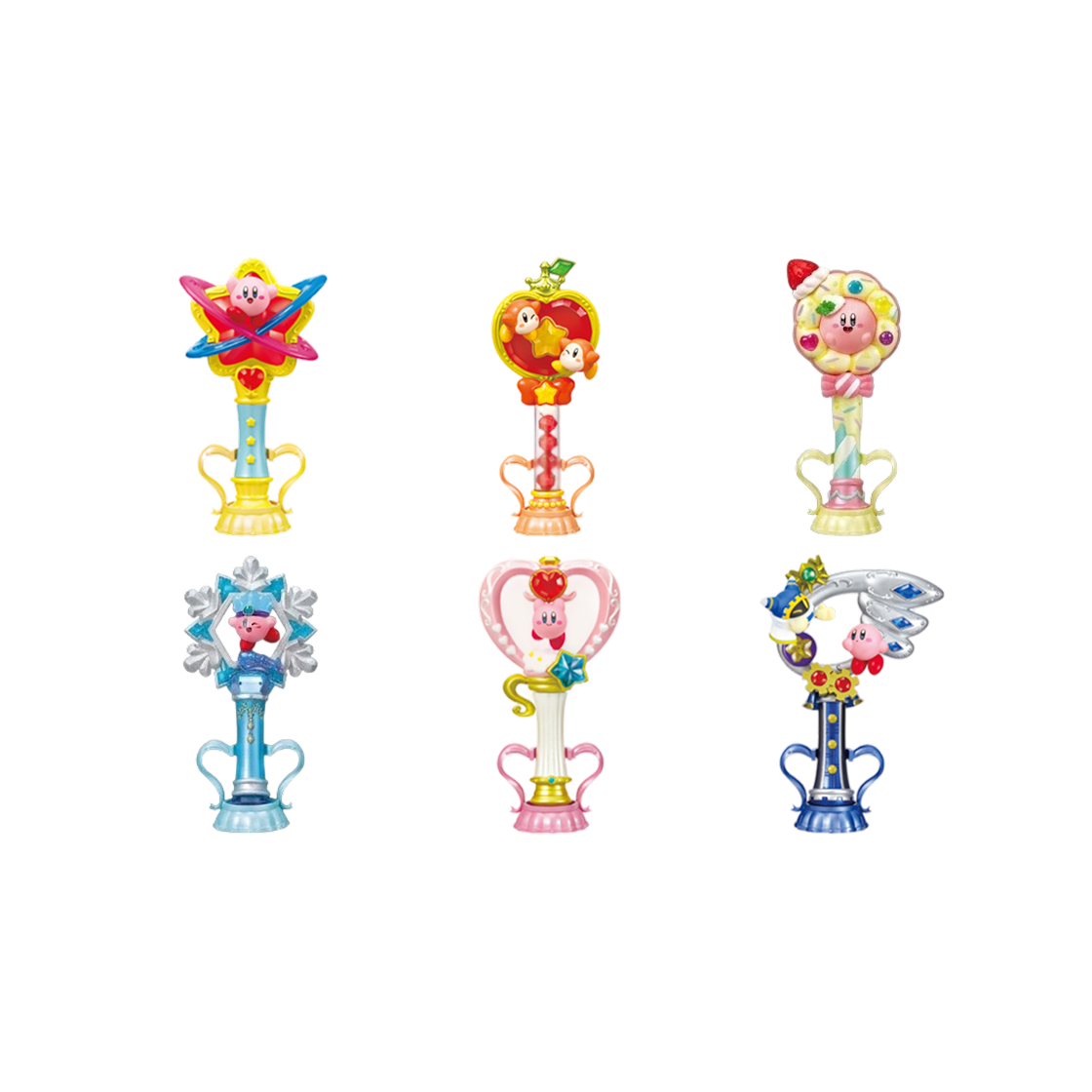 리멘트 별의 커비 지팡이 트윙클 완드 (6개입)(Re-Ment Kirby Twinkle Wand (6 Blind Boxes)) - 2