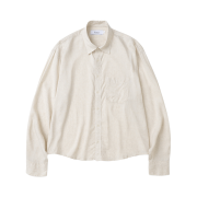 Knitted Linen Crop Shirts Linen
