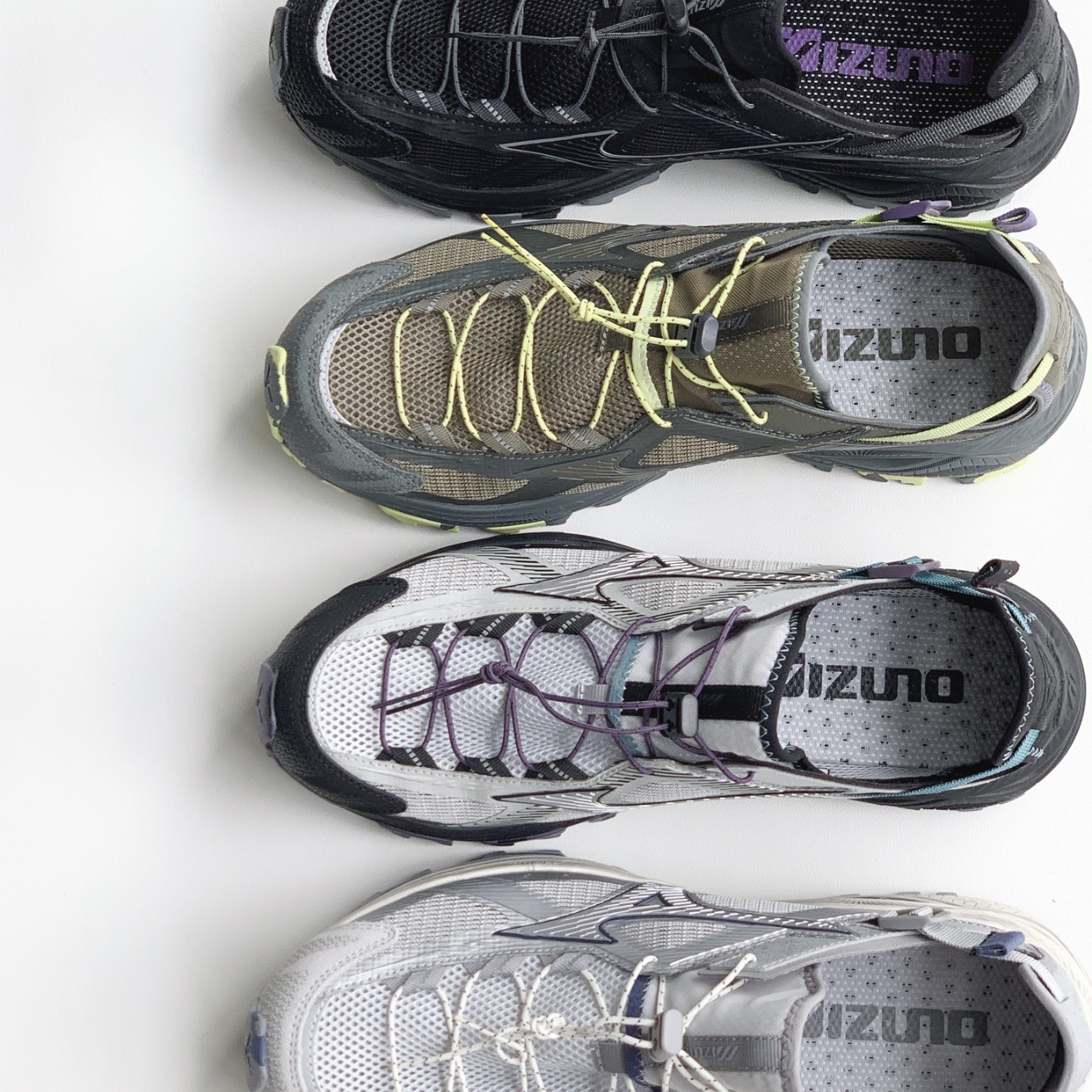 Mizuno Racer Trail SE V2 Gorpcore Silver Black 착용 스타일 - 4