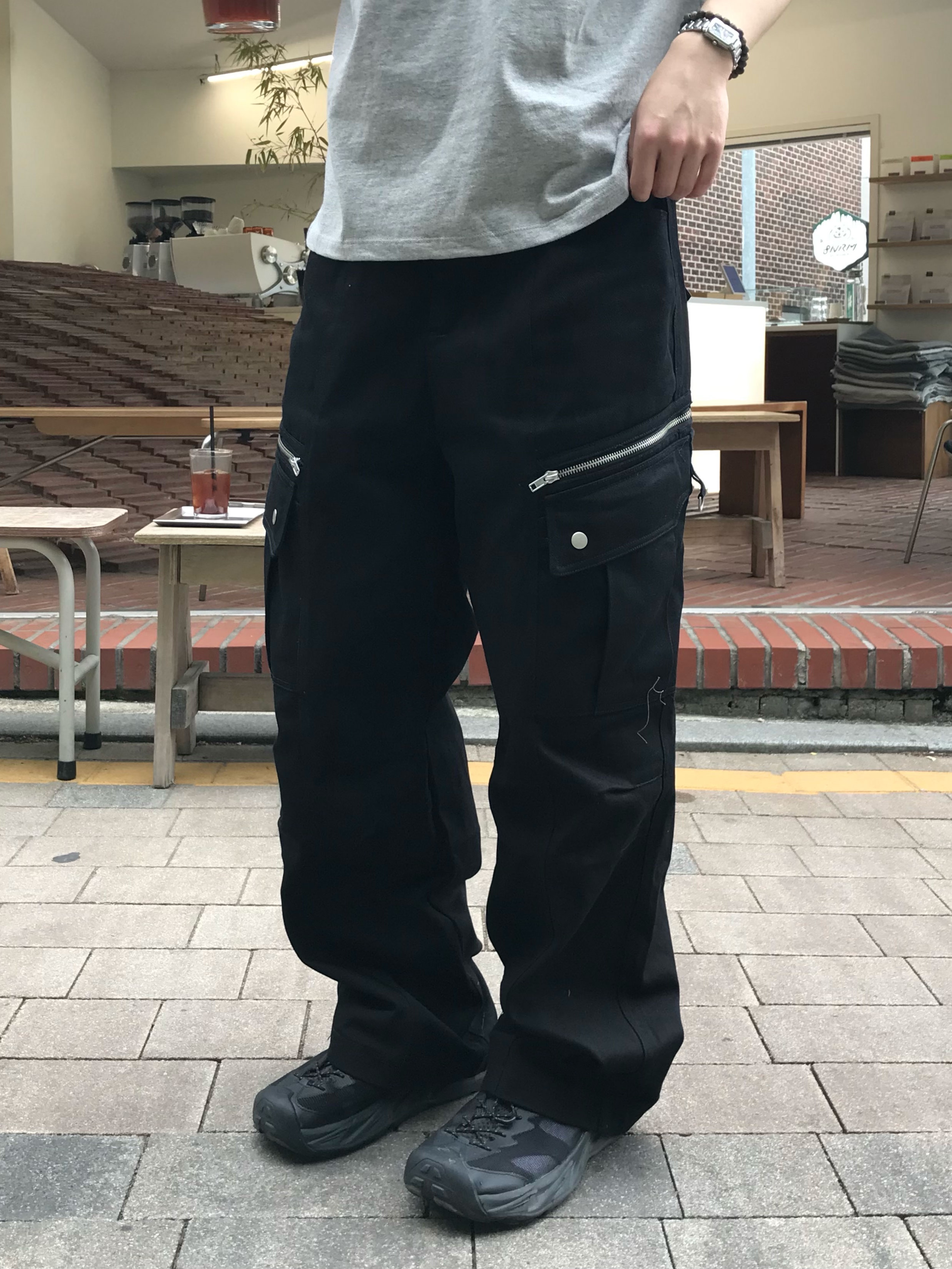 Hoka Hopara 2 Black 착용 스타일 - 2