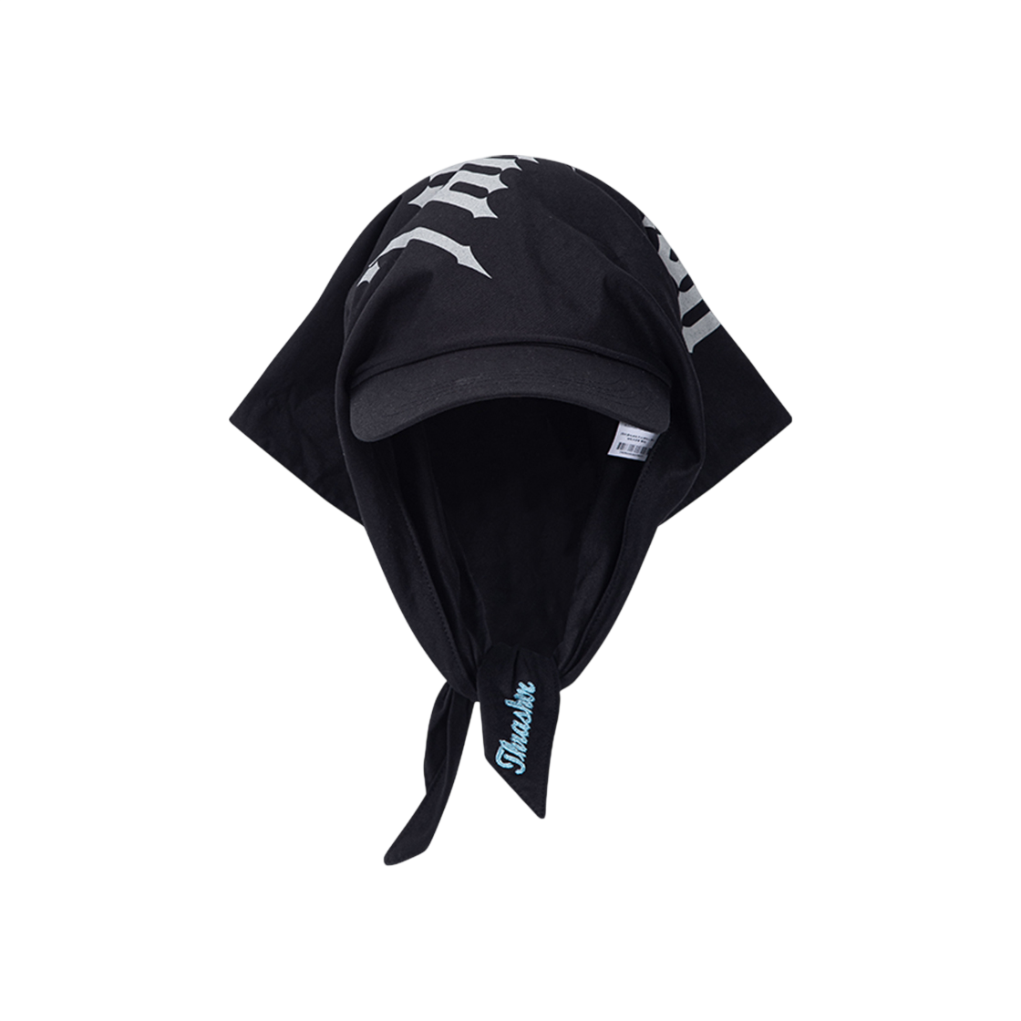 트레셔 스카프 볼캡 블랙(Thrasher Scarf Cap Black)