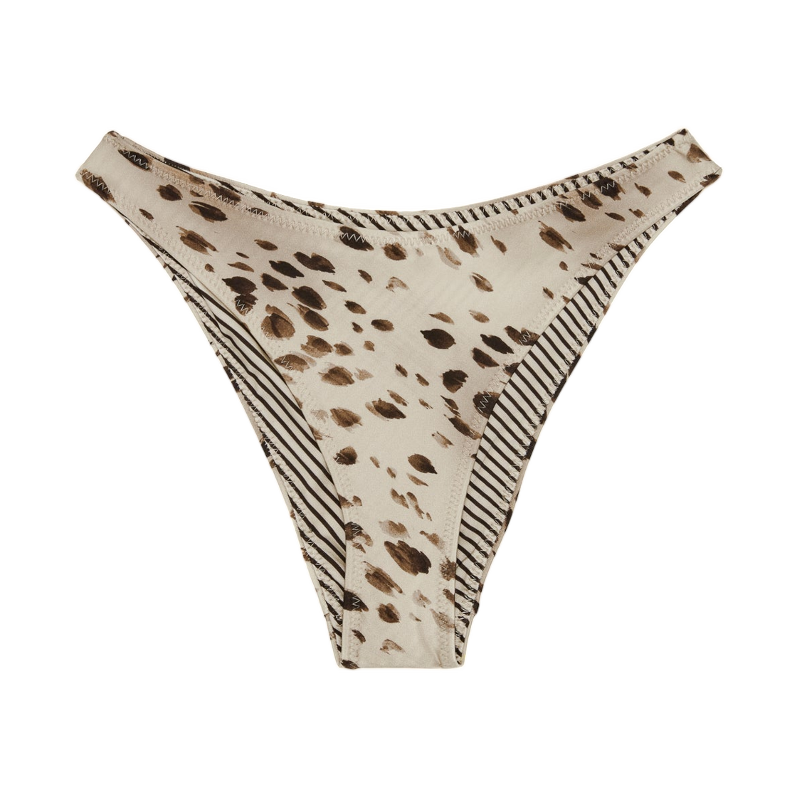 (W) 프랭키스 비키니 x 제니 도브 리버서블 비키니 바텀 마라케시((W) Frankies Bikinis x Jennie Dove Reversible Bikini Bottom Marrakesh) - 1