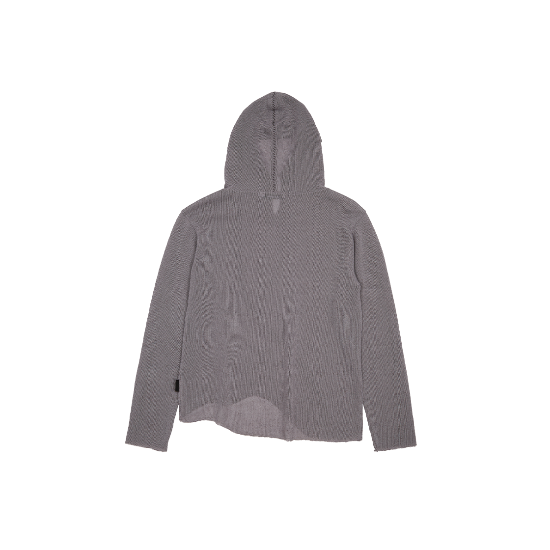 메아 언발란스 스티치 니트 후디 타우페(Mea Unbalanced Stitch Knit Hoodie Taupe) - 2