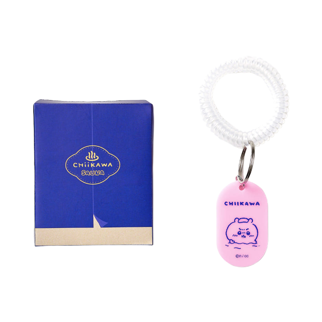 대원미디어 먼작귀 캐릭터 사우나 아크릴 랜덤 키링(Daewonmedia Chiikawa Sauna Acrylic Random Keyring) - 2