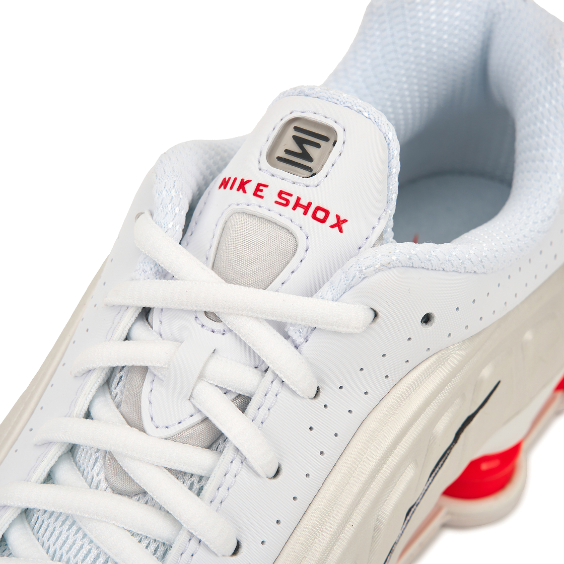 (W) 나이키 샥스 R4 화이트 팬텀((W) Nike Shox R4 White Phantom) - 7