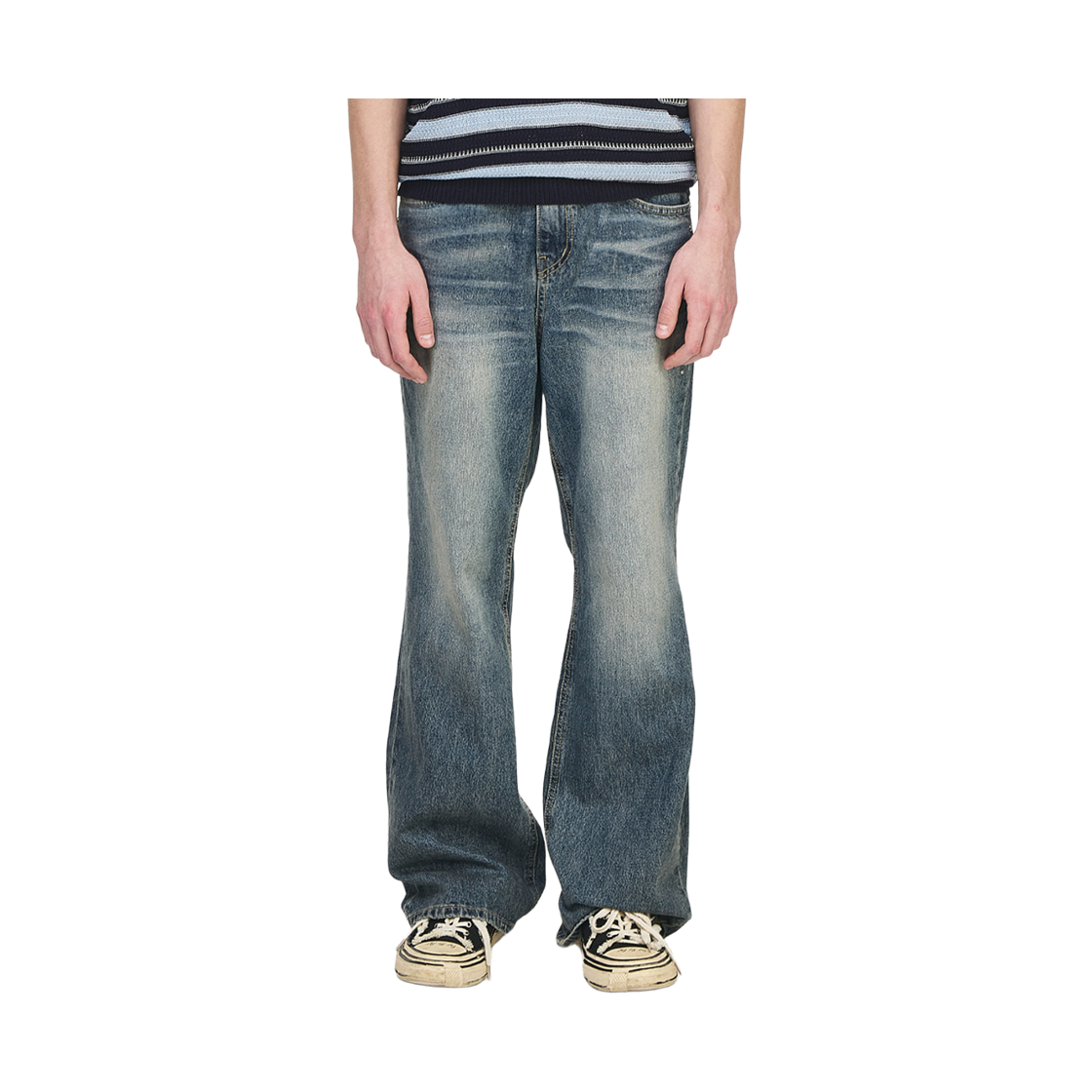 더그레이티스트 스터드 데님 팬츠 블루(The Greatest Stud Denim Pants Blue) - 2