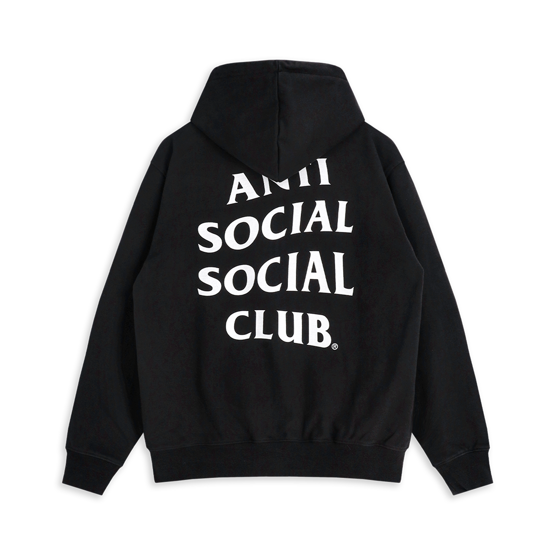 안티 소셜 소셜 클럽 오지 로고 후드 집 - 블랙(Anti Social Social Club OG Logo Hood Zip Black) - 2