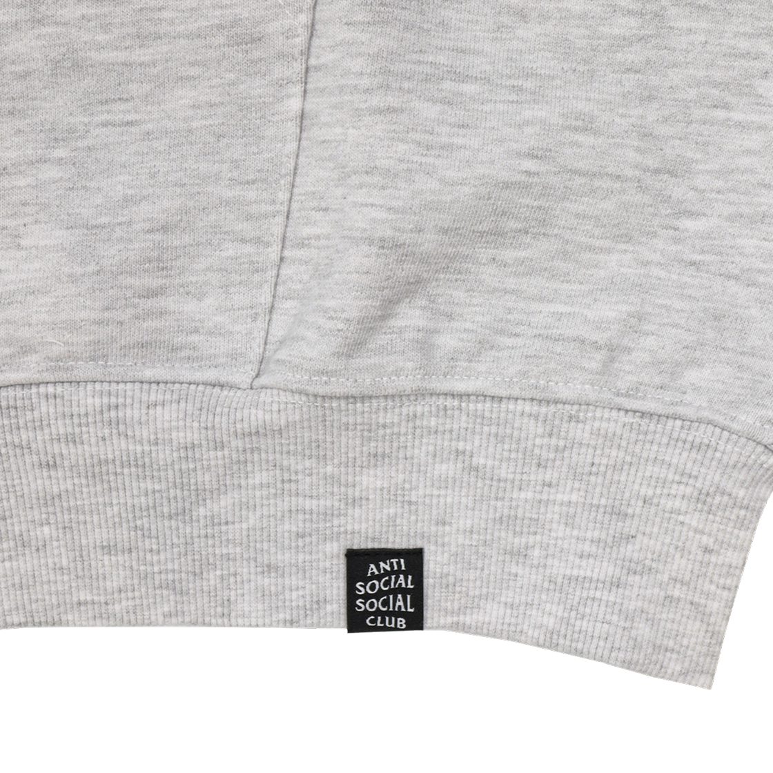 안티 소셜 소셜 클럽 오지 로고 후드 집 - 헤더 그레이(Anti Social Social Club OG Logo Hood Zip Heather Grey) - 6
