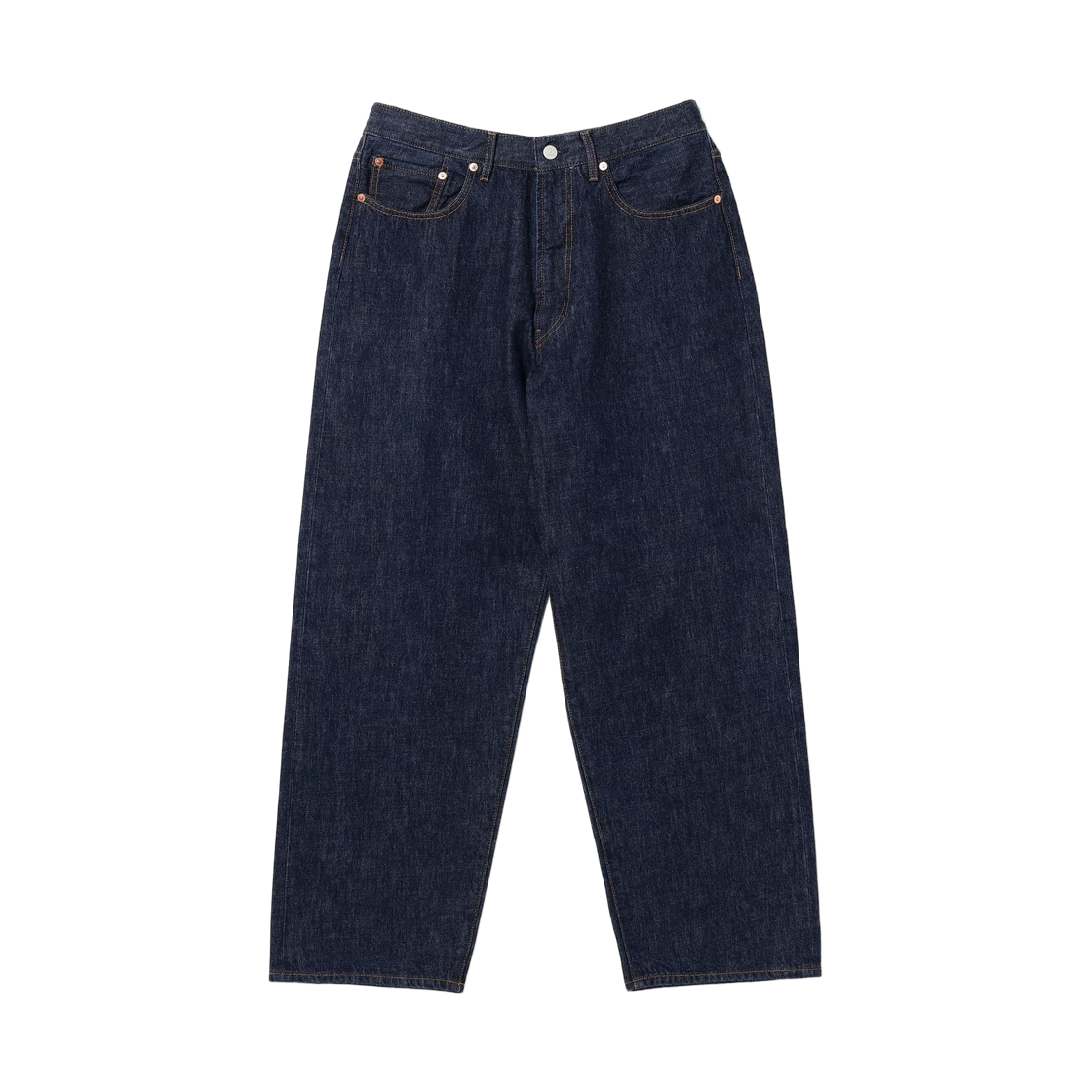 빔즈 와이드 데님 팬츠 인디고(Beams Wide Denim Pants Indigo) - 1
