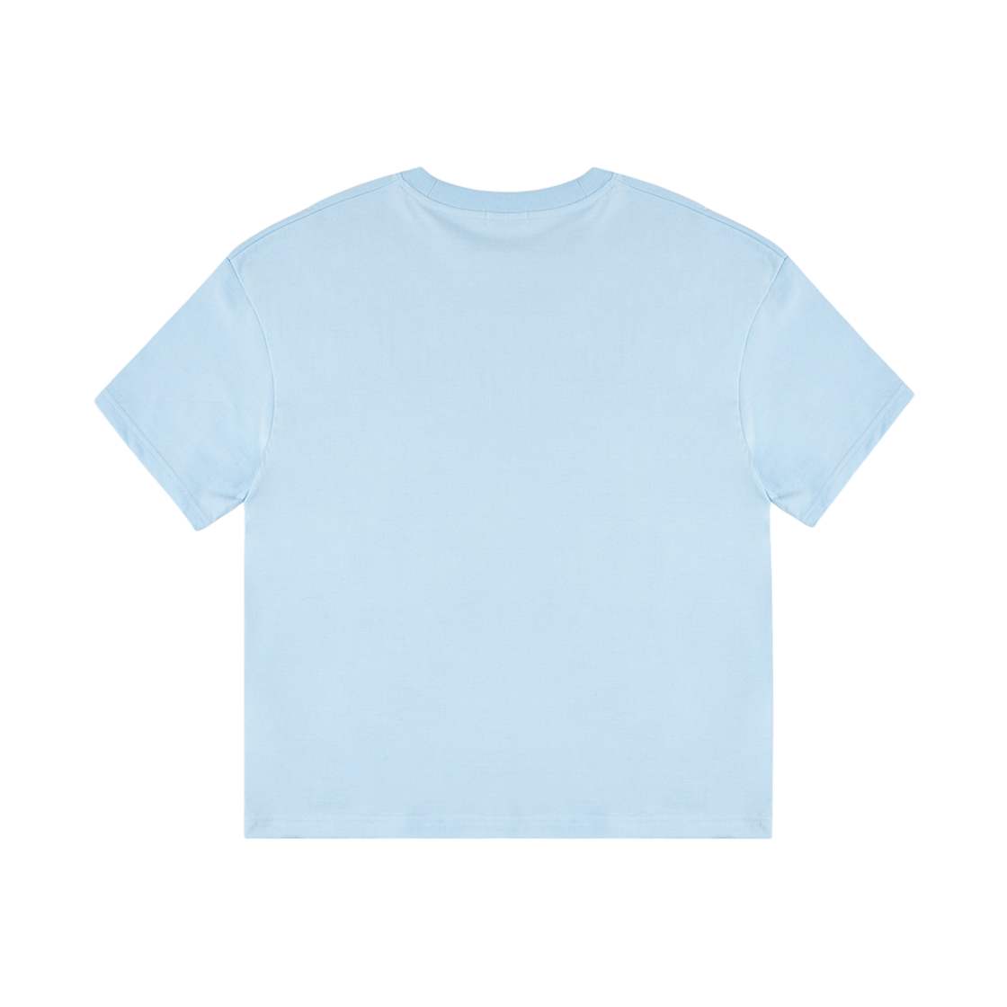 노디 플로우 애로우 호스 크롭 티 스카이 블루(NODI Flow Arrow Horse Crop Tee Sky Blue) - 2