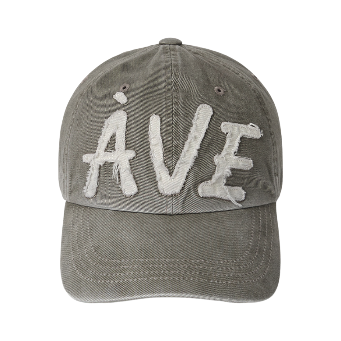 아비에무아 아플리케 빈티지 캡 카키(Aviemuah Applique Vintage Cap Khaki)