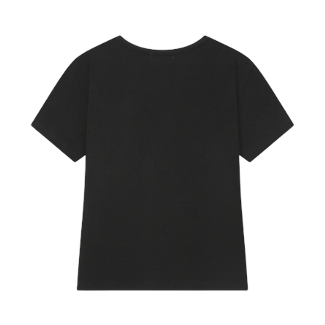 (W) 미세키서울 미드나잇 스타 피티드 숏슬리브 블랙((W) Miseki Seoul Midnight Stars Fitted Short Sleeve Black) - 2