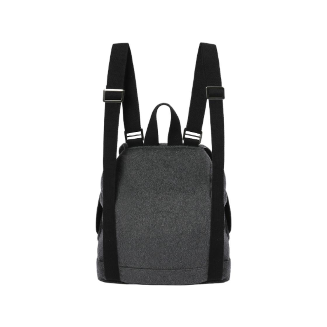 미세키서울 토글 울 백팩 다크 그레이(Miseki Seoul Toggle Wool Backpack Dark Grey) - 2