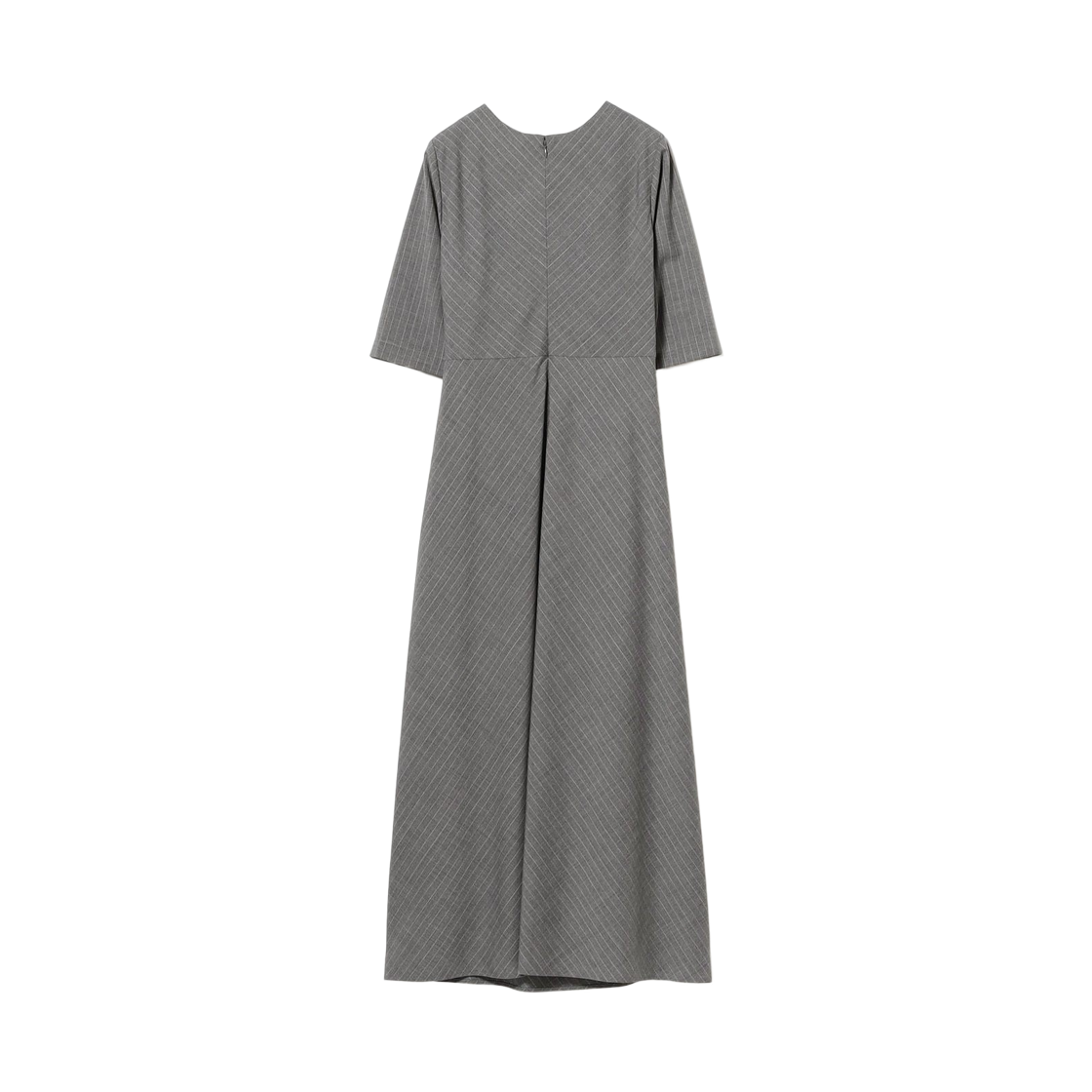 (W) 데미 럭스 빔즈 어시메트리컬 턱 바이어스 드레스 스트라이프((W) Demi-Luxe Beams Asymmetrical Tuck Bias Dress Stripe) - 2