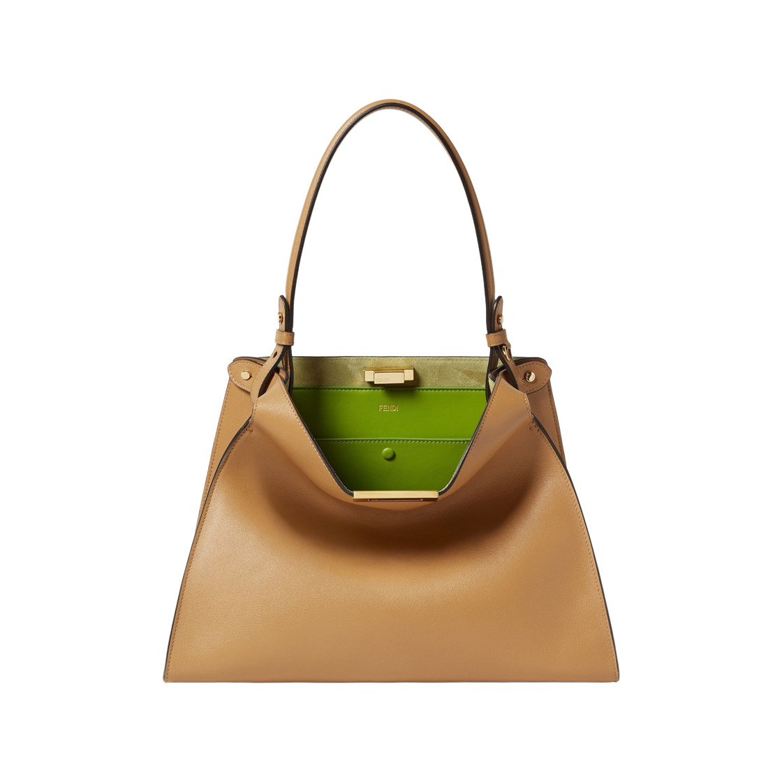 펜디 웨이 미디움 레더 숄더백 베이지(Fendi Way Medium Leather Shoulder Bag Beige)