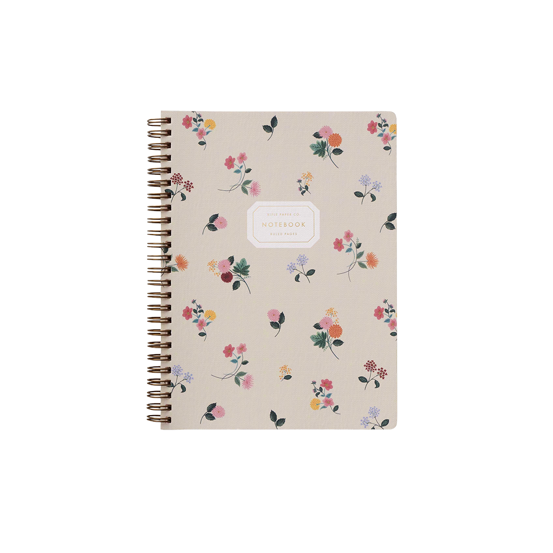 라이플페이퍼 Ditsy Dahlia 스프링 노트북(Ditsy Dahlia Spiral Notebook)