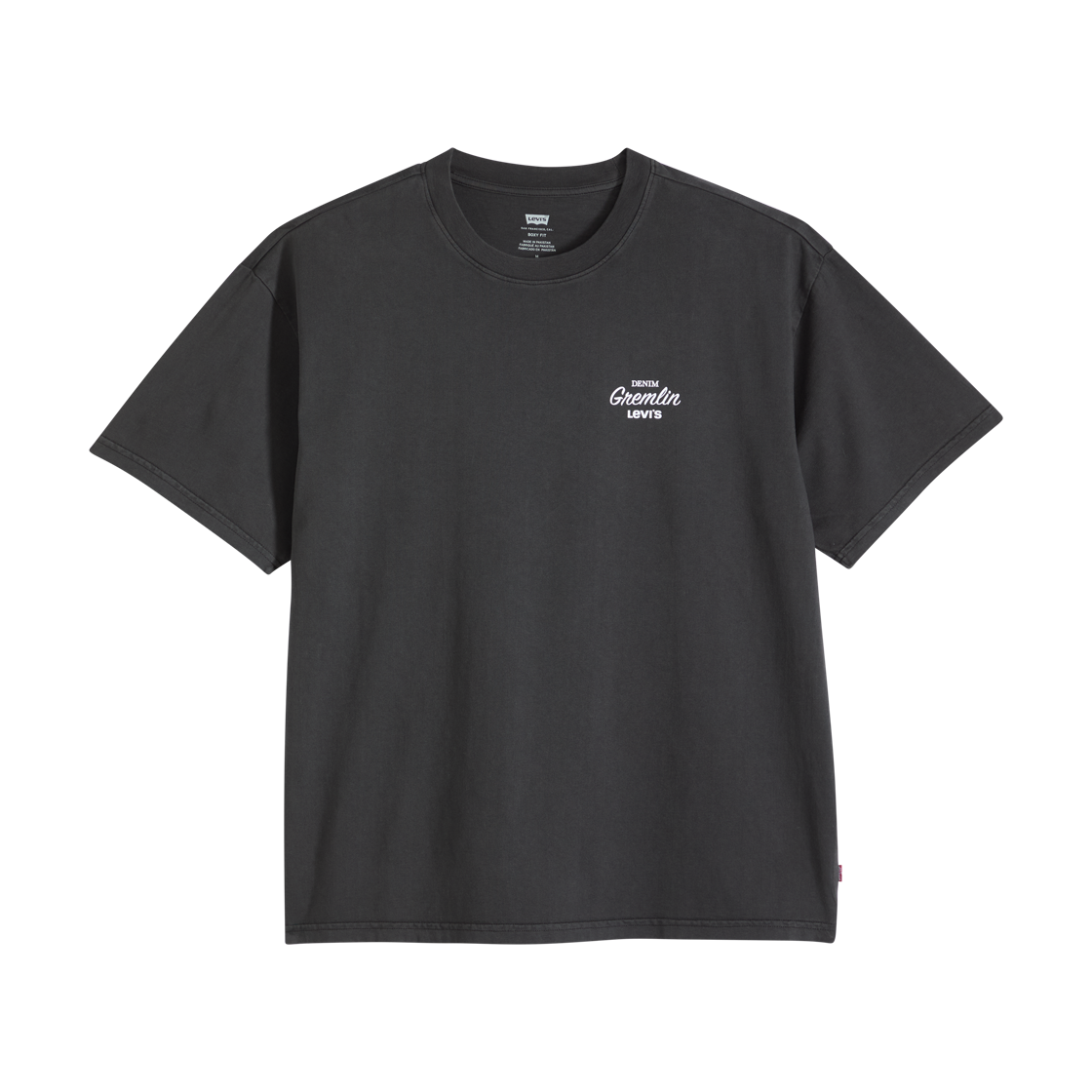 리바이스 그래픽 크롭 티 블랙(Levi's Graphic Crop T-Shirt Black)