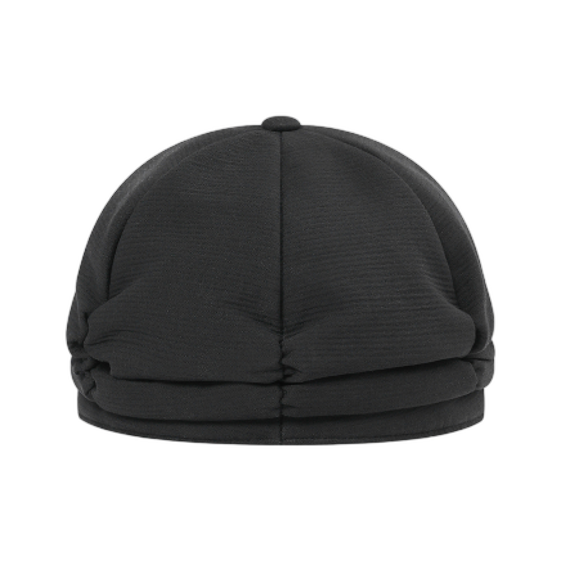 (W) 미세키서울 플리츠 셔링 캡 블랙((W) Miseki Seoul Pleats Shirring Cap Black) - 3