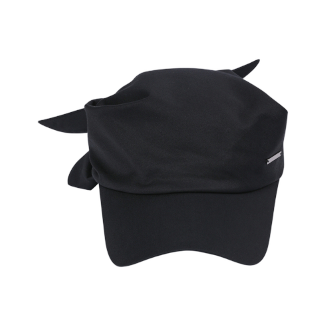 - Miseki Seoul Tie Up Scarf Bandana Cap Black